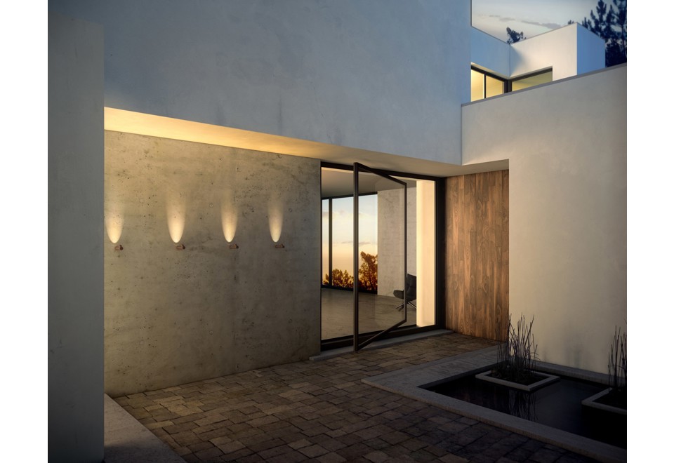 terza foto BAMBOO Lampada da parete a LED