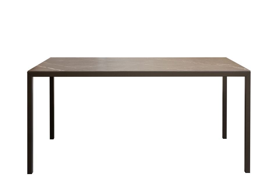 prima foto X_LIGHT PLUS Tavolo da giardino rettangolare con piano in ceramica