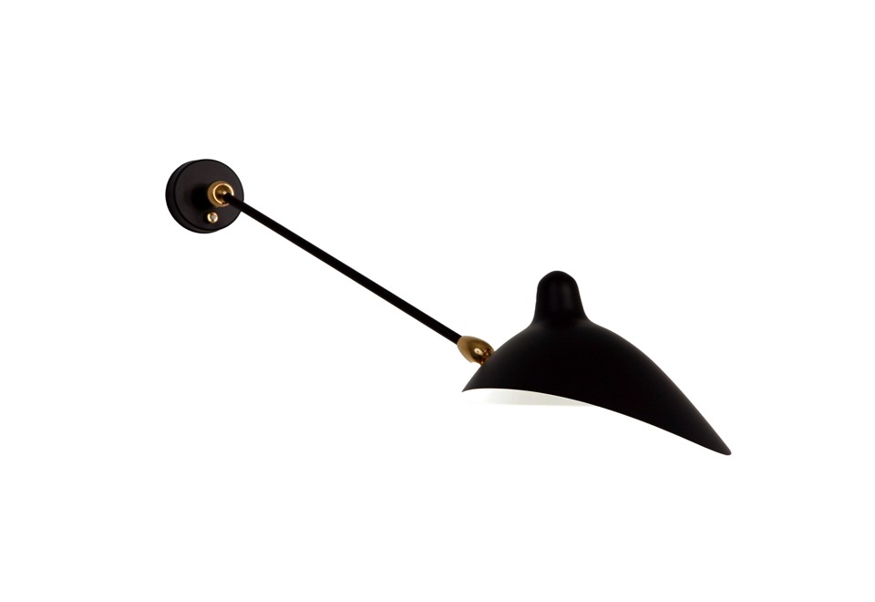 terza foto Lampada da parete orientabile in metallo