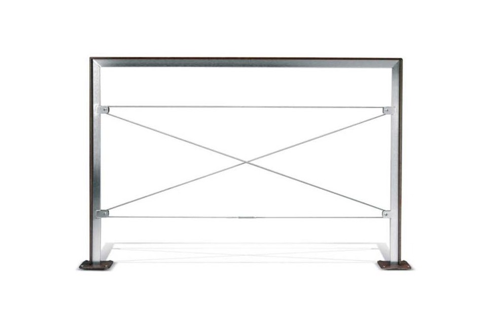 prima foto VERSO P X 490 240 Transenna in acciaio