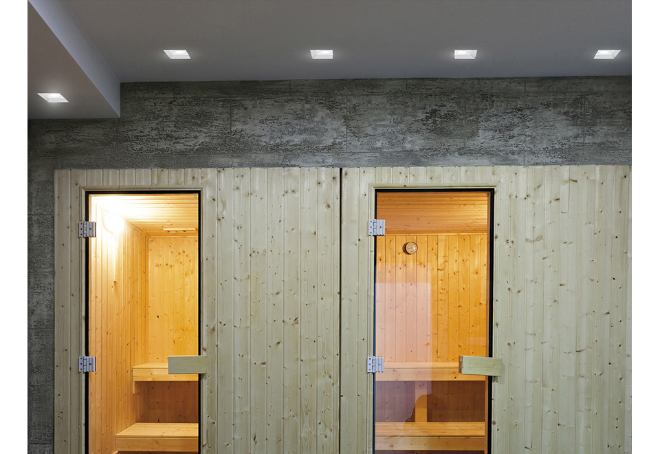 seconda foto Lampada da parete e da soffitto a incasso in Cristaly®