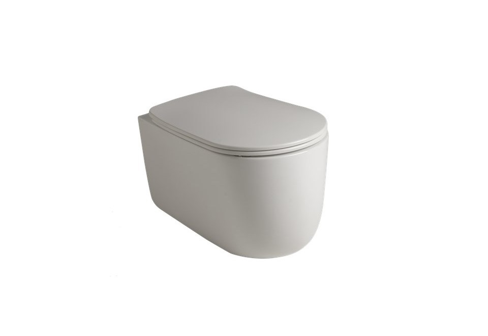 prima foto NOLITA Wc sospeso in ceramica senza brida