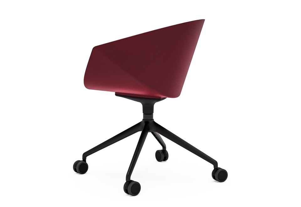 prima foto LEVANTE Sedia ufficio in polipropilene a 4 razze