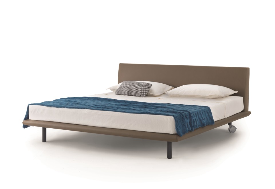 prima foto LEDLETTO Letto matrimoniale con testiera imbottita