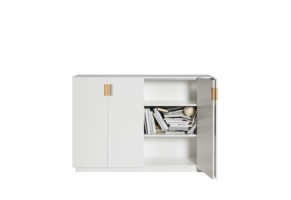 seconda foto FRAME 160 HIGH Madia in legno con ante a libro