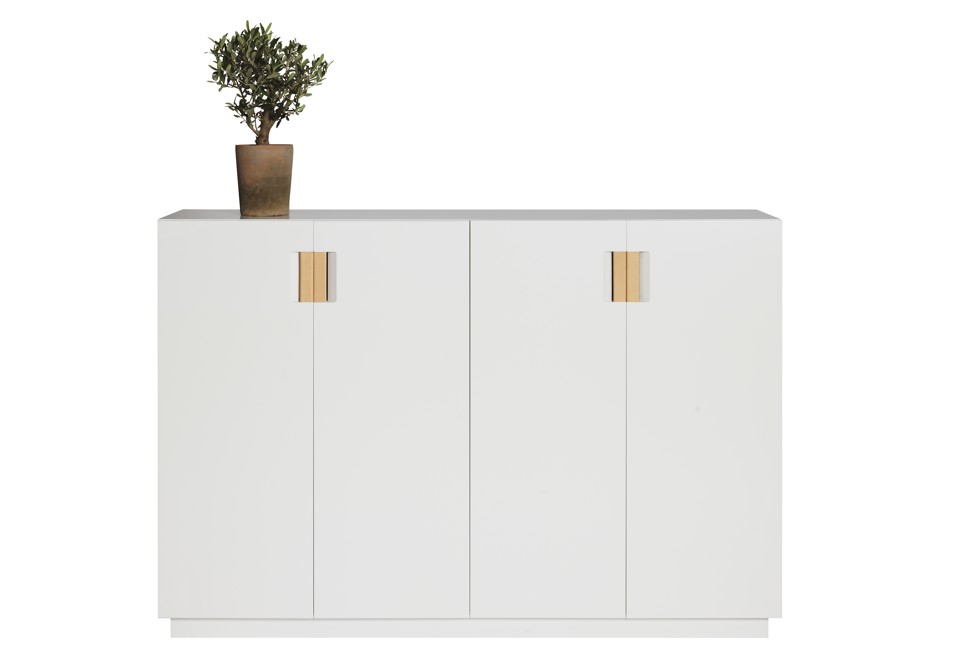 prima foto FRAME 160 MEDIUM Madia in legno con ante a libro