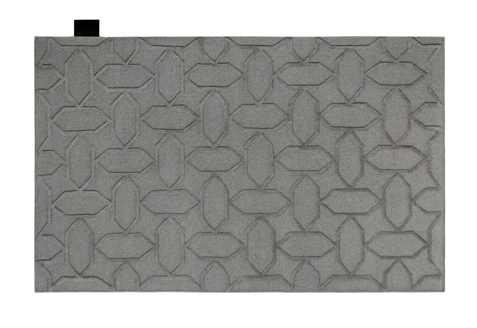 terza foto GEMS SUMAK Tappeto fatto a mano rettangolare in lana a motivi geometrici