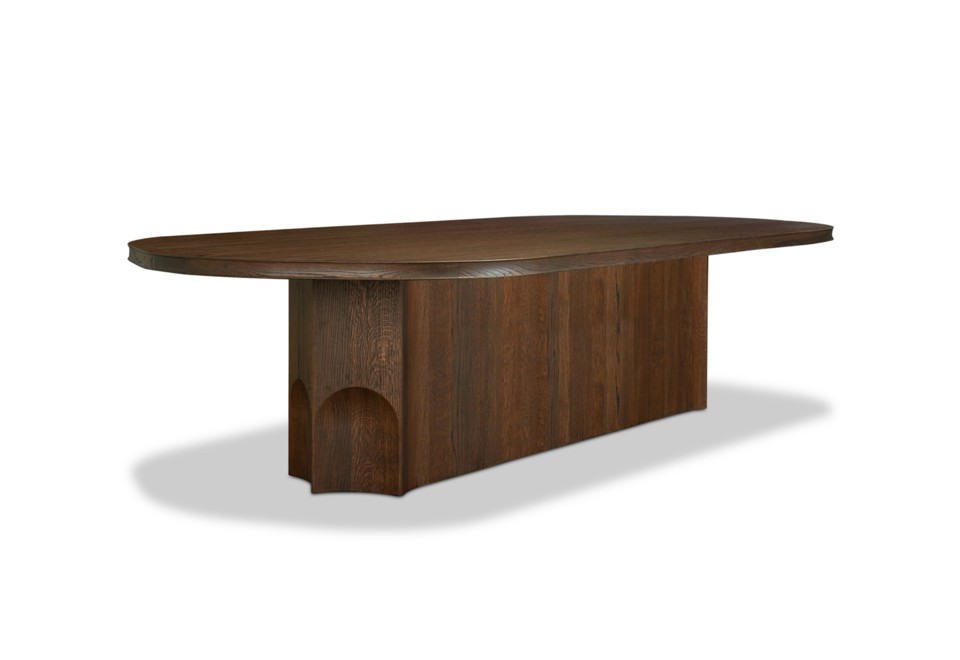 prima foto GRACE Tavolo ovale in legno massello