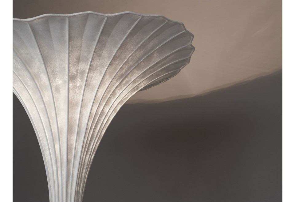 terza foto AFRICA Lampada da terra a LED in acciaio inox