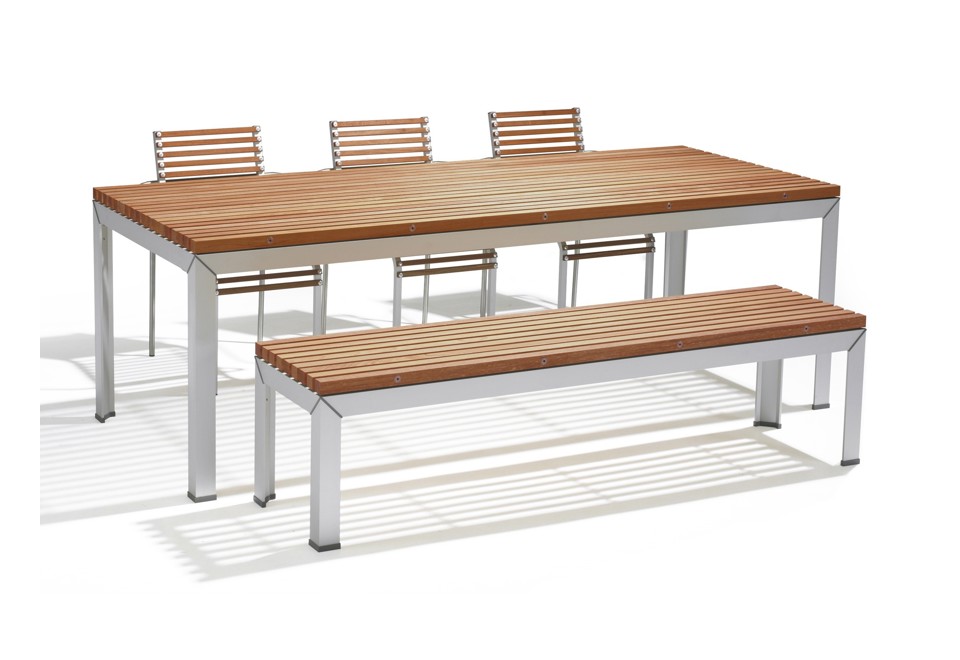 seconda foto EXTEMPORE Panca da giardino in legno