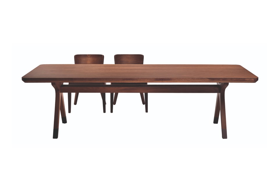 seconda foto BULLE Tavolo rettangolare in rovere