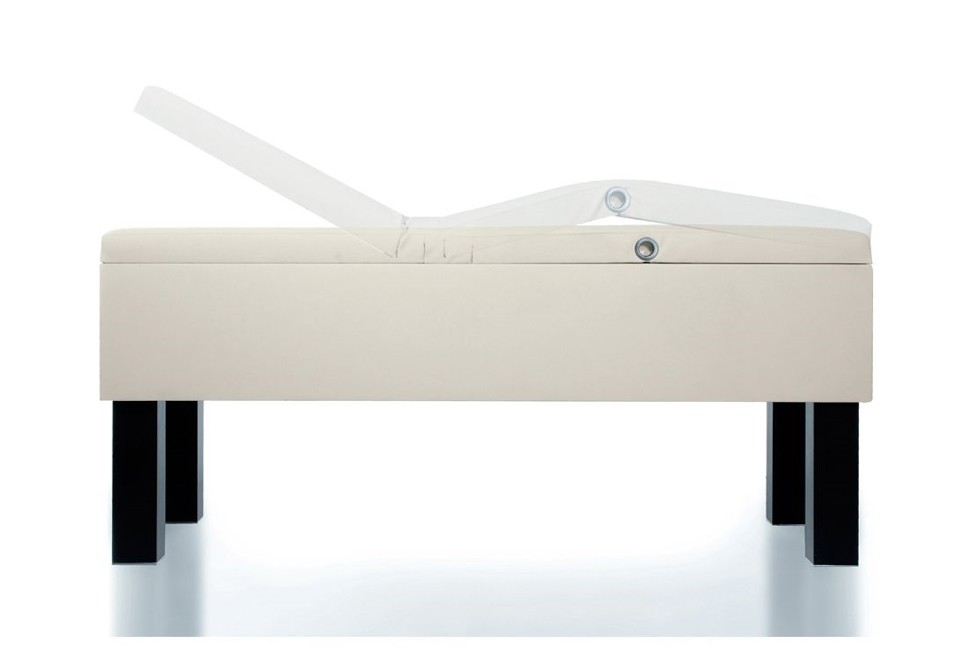 terza foto MONOLITH MAC Lettino per massaggi elettrico in ecopelle