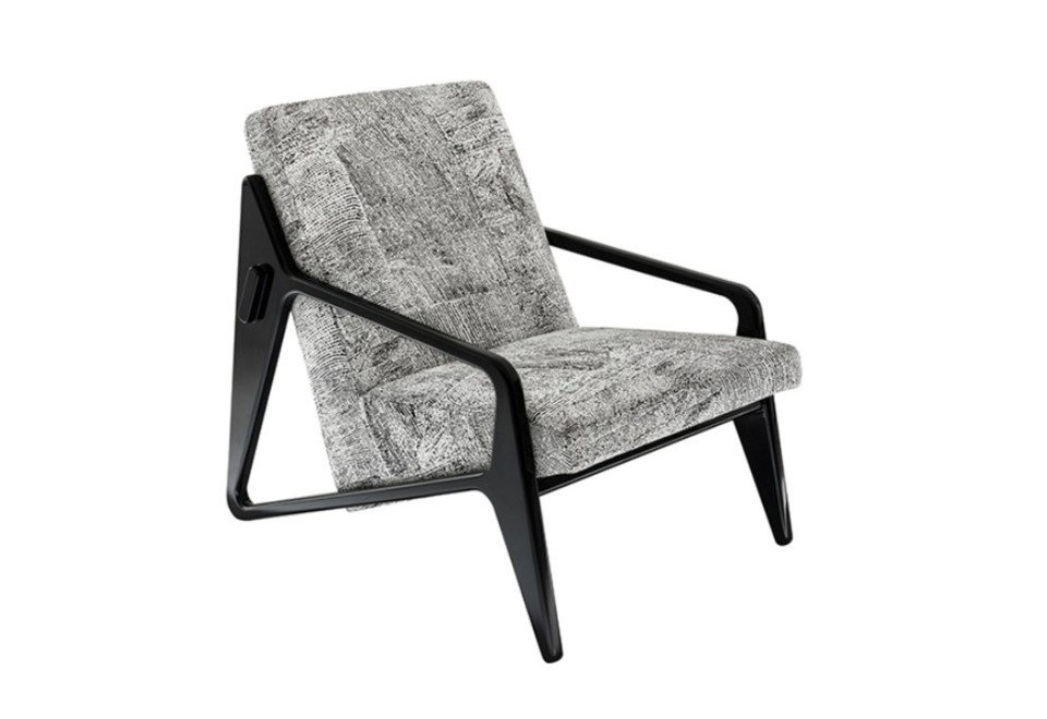 terza foto GIO Poltroncina in tessuto con braccioli