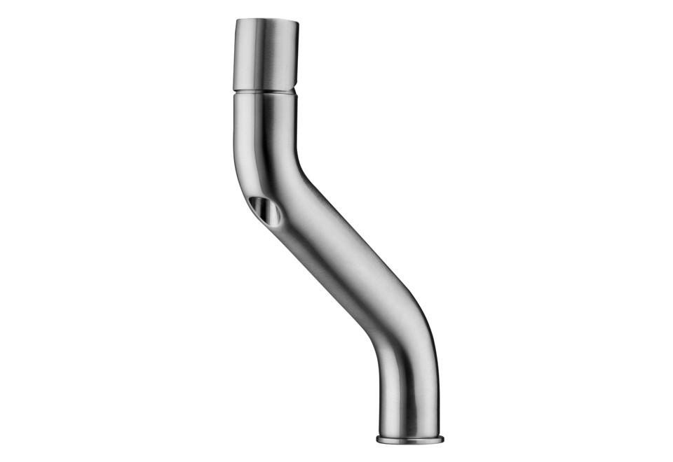 prima foto FLOW BASIN MIXER LOW Miscelatore per lavabo da piano in acciaio inox