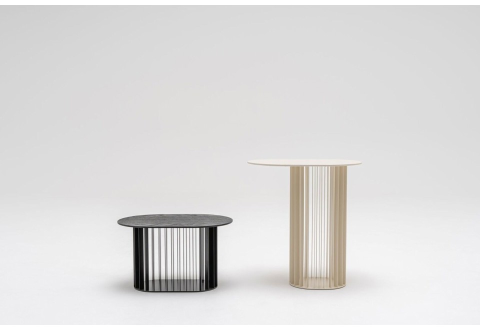 seconda foto ROLL Tavolino basso ovale in MDF