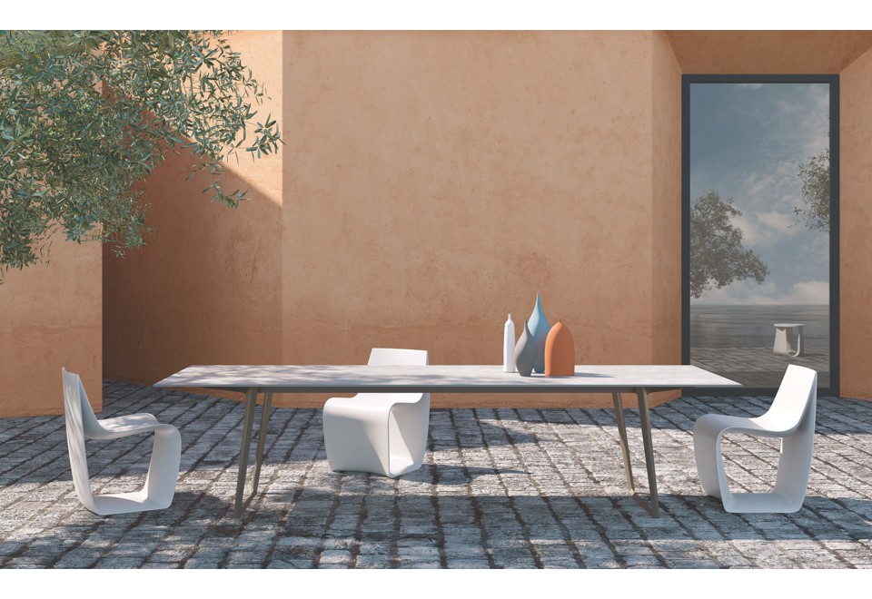 terza foto AXY COMFORT Tavolo rettangolare in Fenix NTM®