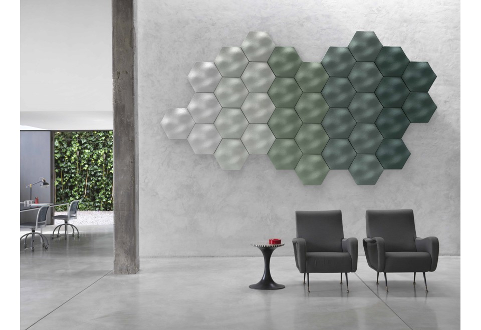 terza foto WAVE Pannello acustico a parete in micelio