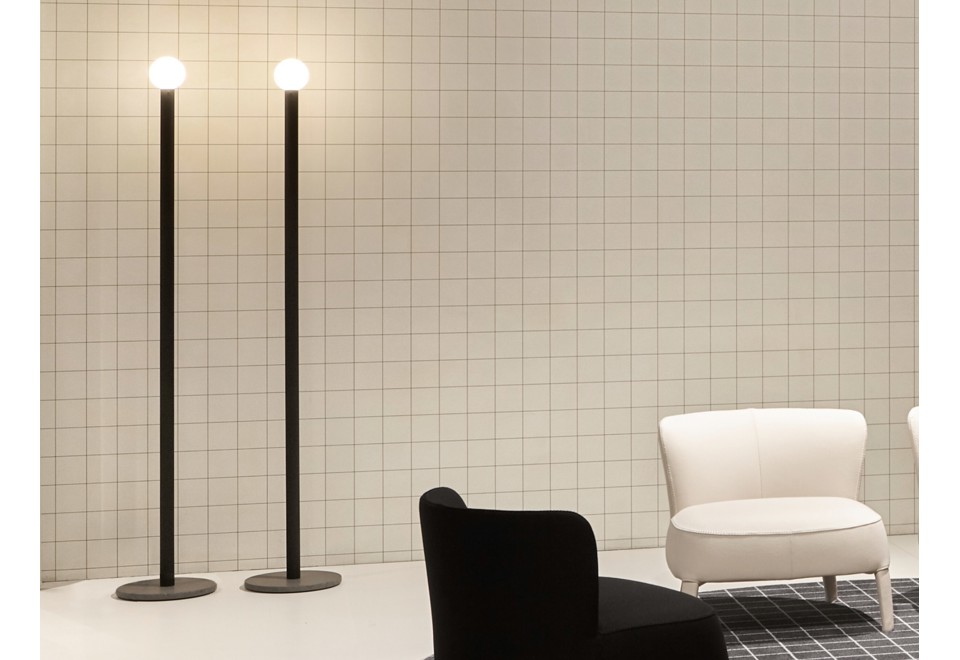 prima foto APOLLO Lampada da terra a LED in ottone