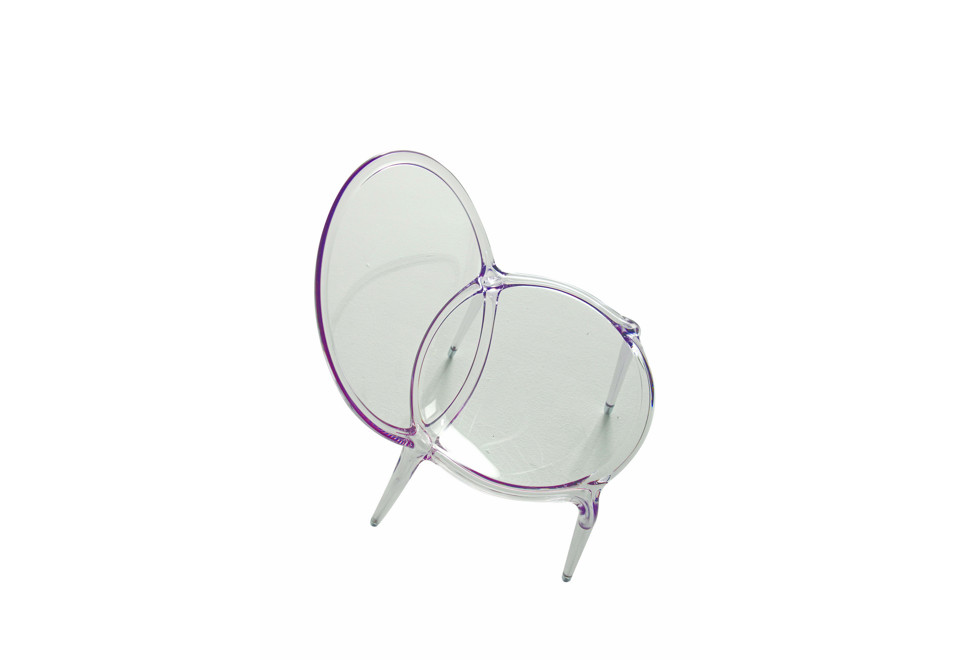 terza foto LOOP Sedia impilabile in policarbonato