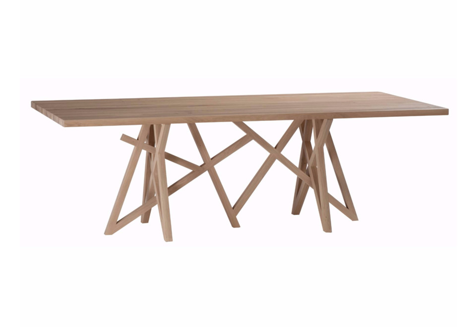 prima foto SAGA Tavolo da pranzo rettangolare in rovere