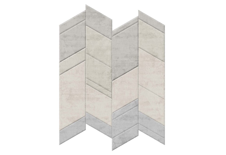 prima foto TANGRAM ICE Tappeto taftato a mano