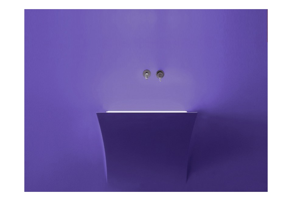 seconda foto STRAPPO Lavabo a semincasso in Corian® in stile moderno