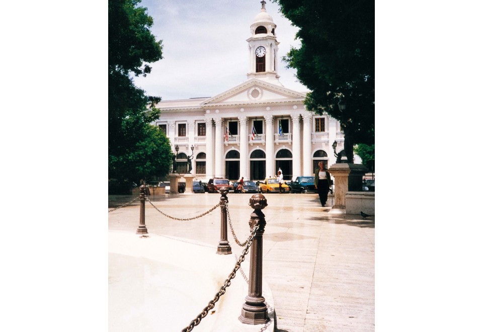 terza foto LAYIA Dissuasore a paletto in ghisa per catene