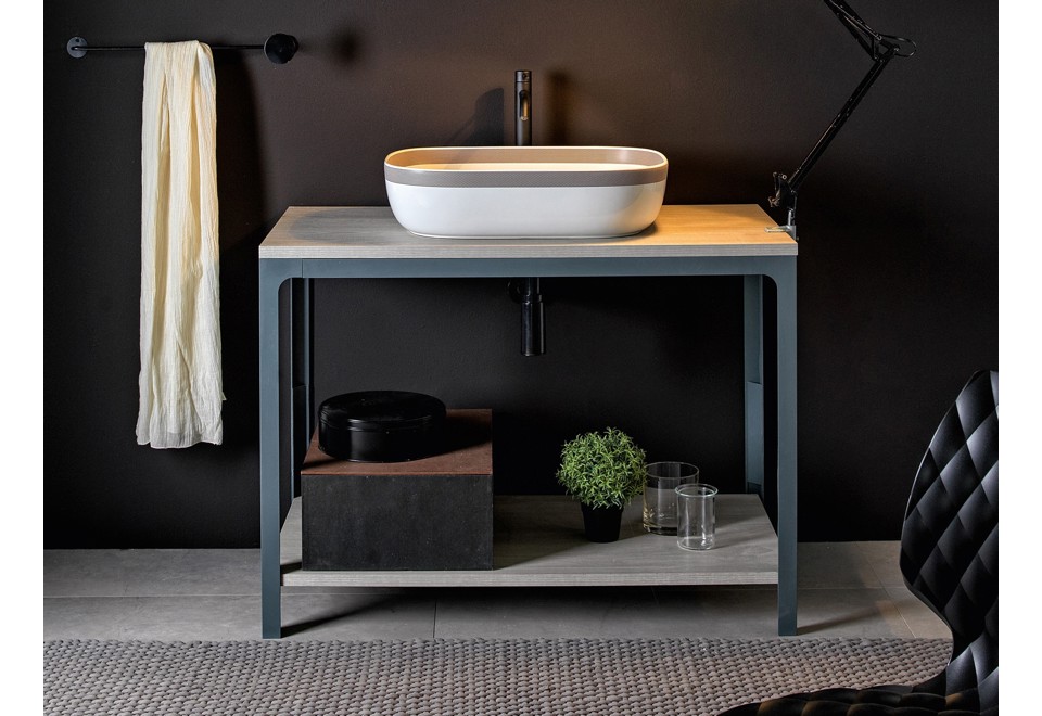 prima foto ABLE Mobile lavabo da terra singolo
