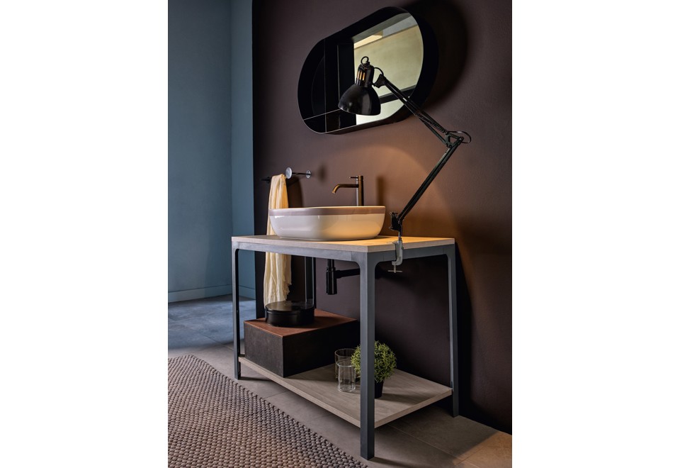 terza foto ABLE Mobile lavabo da terra singolo