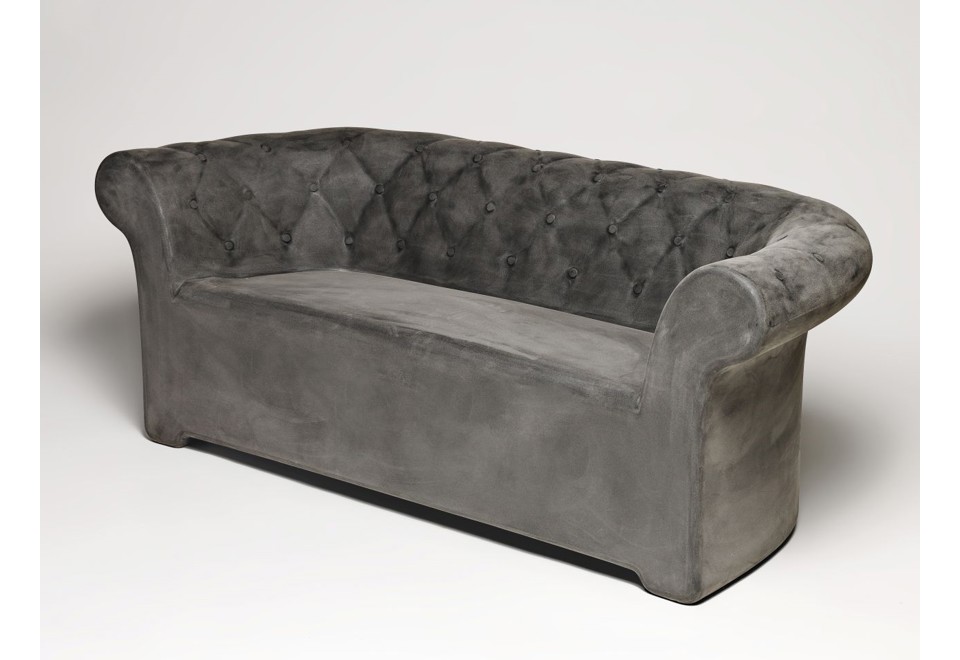 prima foto SIRCHESTER MOLESKIN Divano da giardino in polietilene a 2 posti