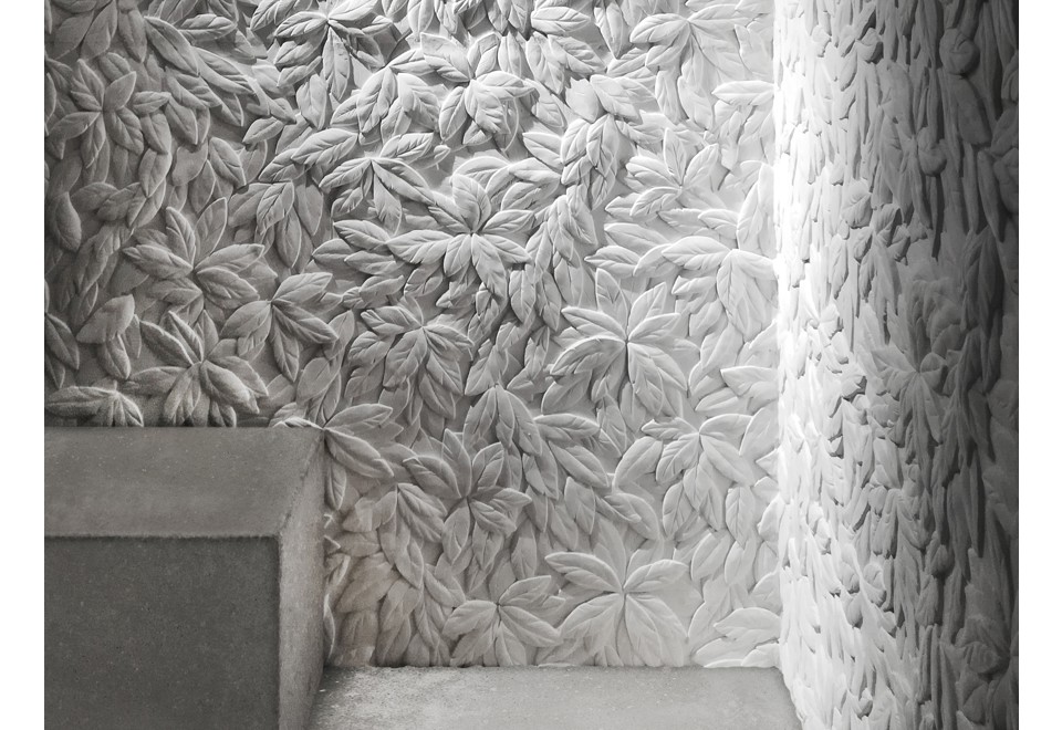 prima foto GIARDINO DI BOBOLI Pannello con effetti tridimensionali in materiali ceramici per interni