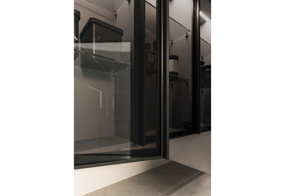 terza foto LYMPHA 08 Arredo bagno completo in legno laccato e Mineral Stone®