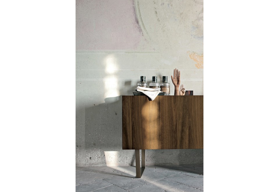 terza foto MUST 01 Arredo bagno completo in rovere termocotto e onice