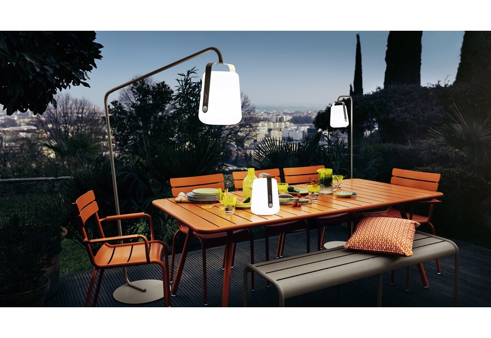 seconda foto LUXEMBOURG Panca da giardino in alluminio