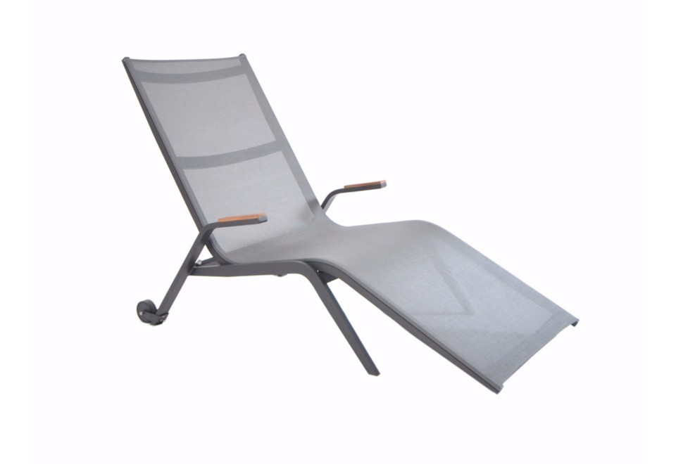 prima foto ATLANTIC Sedia a sdraio reclinabile in alluminio