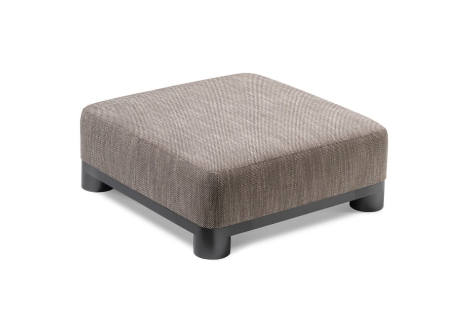 terza foto BOLD Pouf imbottito quadrato