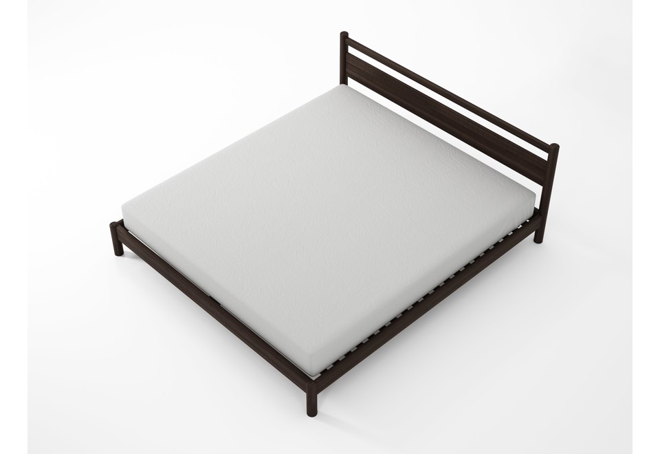 MAF Telaio Letto King Size In Acciaio – 50,8 Cm Altezza, Testiera Inclusa, Supporto A Doghe, Fino A 1360 Kg, Antiscivolo, Facile Montaggio