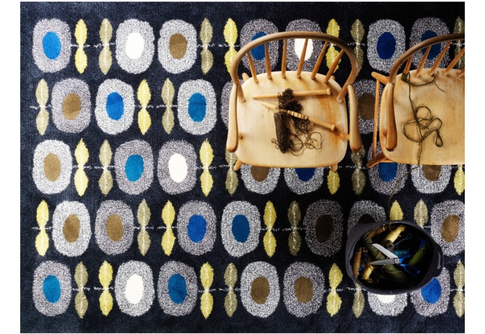 prima foto DAISY Tappeto fatto a mano in lana e lino