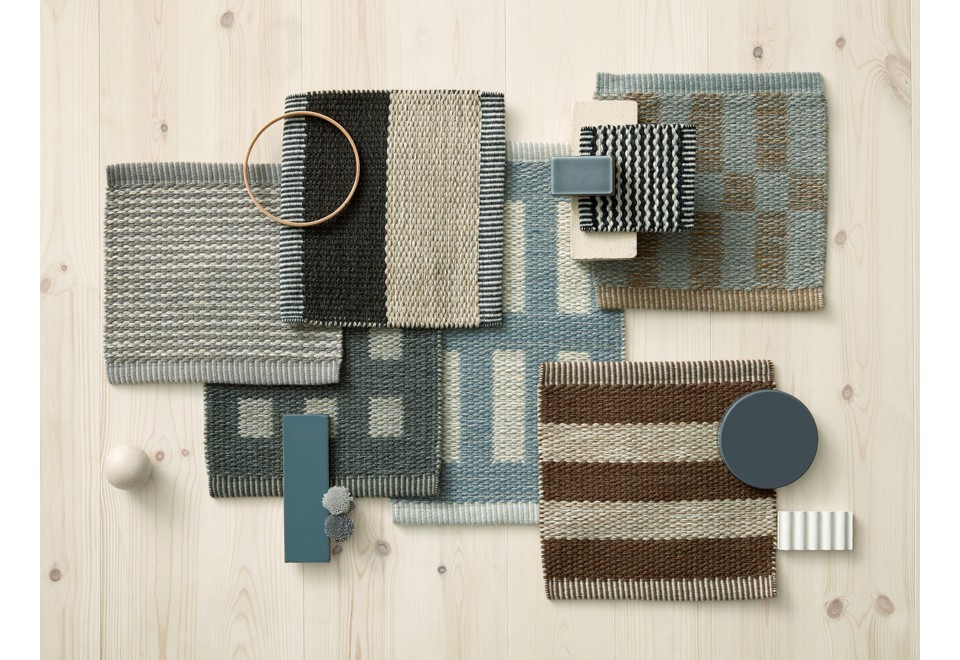 prima foto ARKAD Tappeto in lana a motivi geometrici