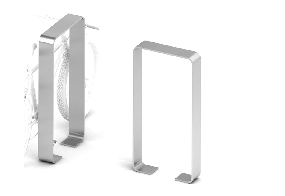 prima foto CORNICE Rastrelliera in acciaio