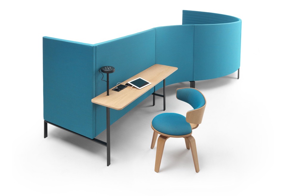 seconda foto STRIPES S Divano componibile in tessuto