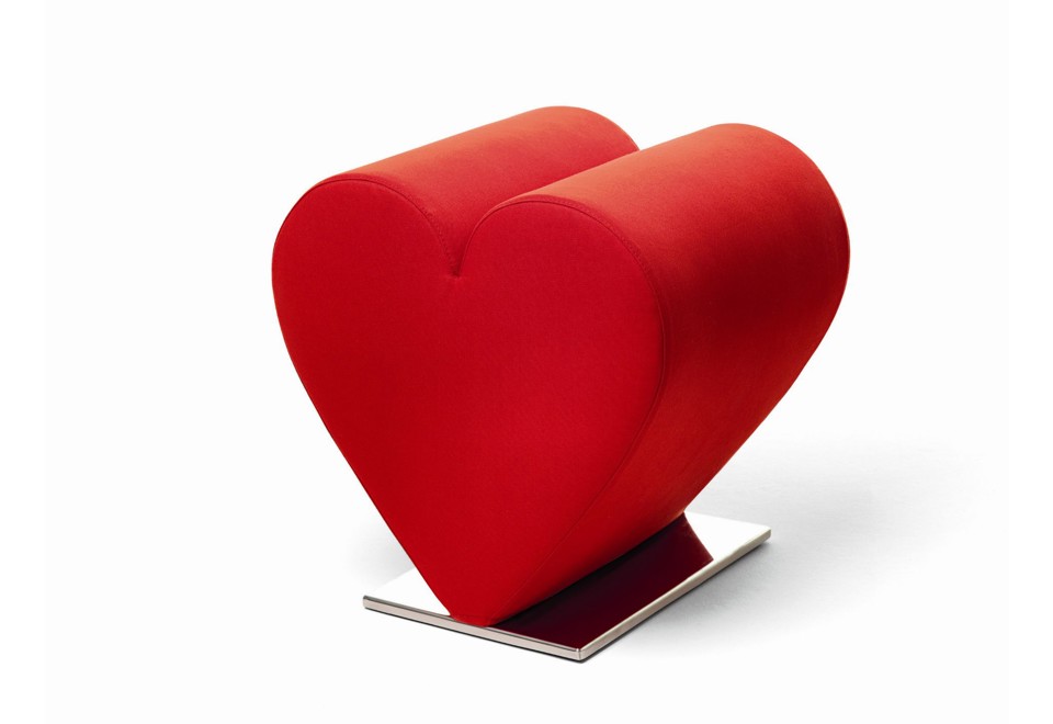 prima foto LOVE Pouf sfoderabile in cotone