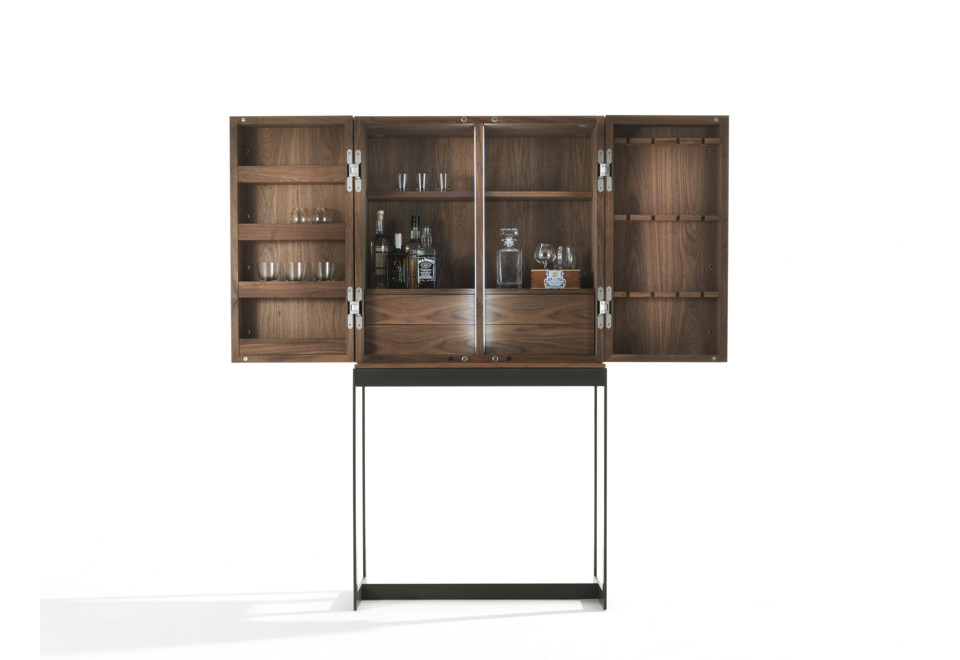 terza foto CAMBUSA FLY Mobile contenitore multifunzione in legno listellare