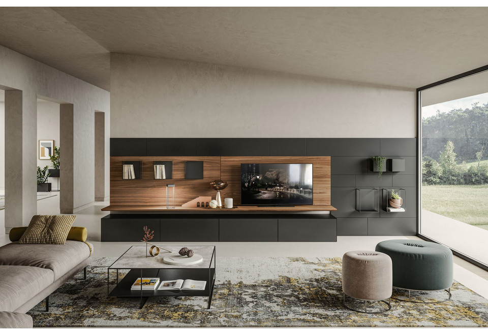 seconda foto AXIS Tavolino modulare in metallo