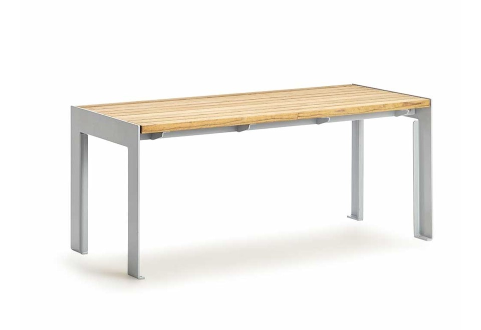 prima foto VROOM Tavolo per spazi pubblici in acciaio e legno