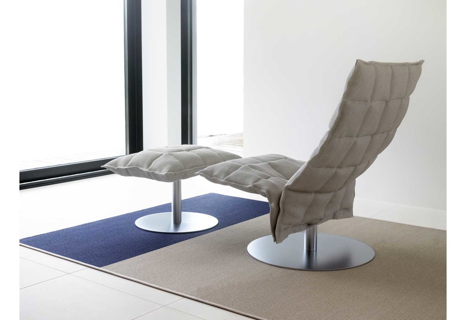 seconda foto K OTTOMAN Poggiapiedi in tessuto