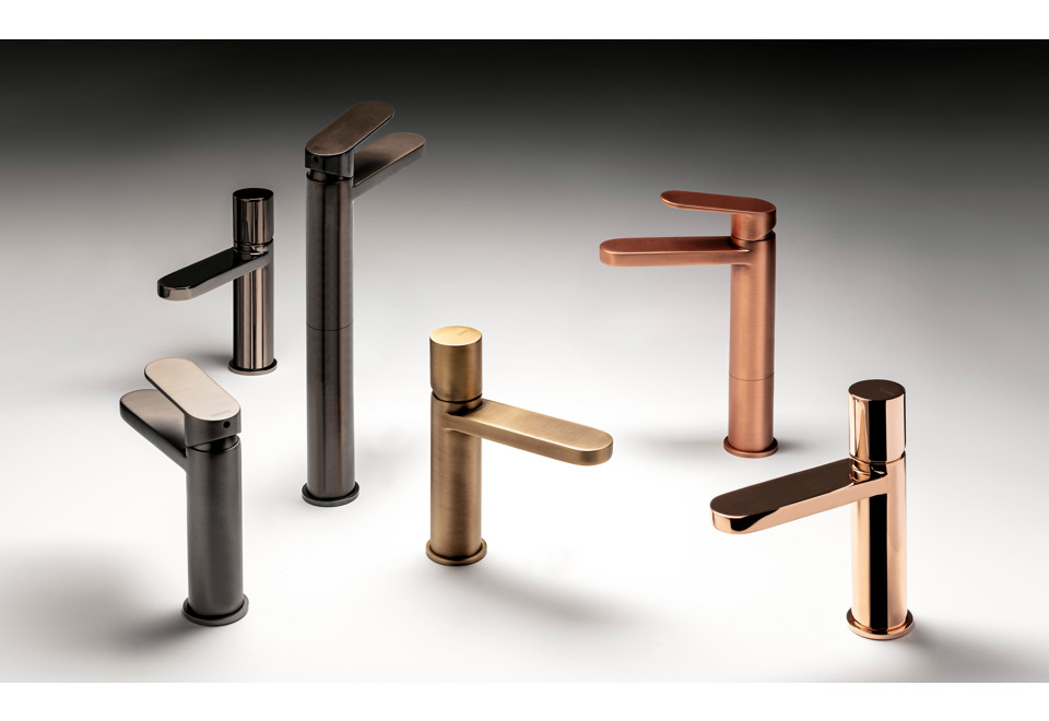terza foto TREND X ONE Miscelatore per lavabo da piano in ottone