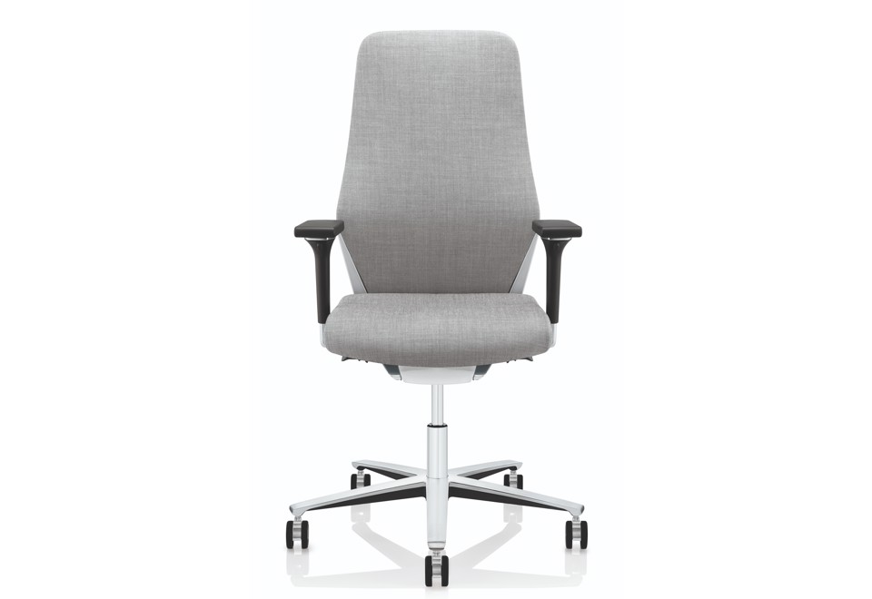 prima foto SIGNO Sedia ufficio in tessuto e base girevole in metallo