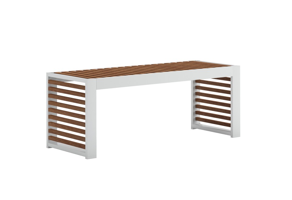 seconda foto DNA TEAK Panca da giardino in teak