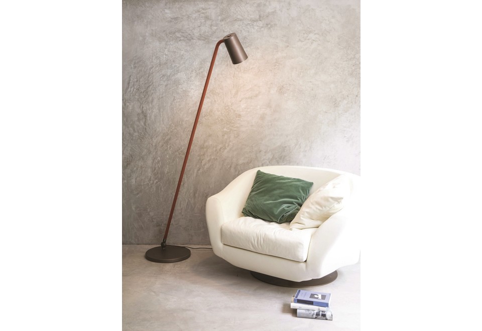 seconda foto UP Lampada da terra in metallo